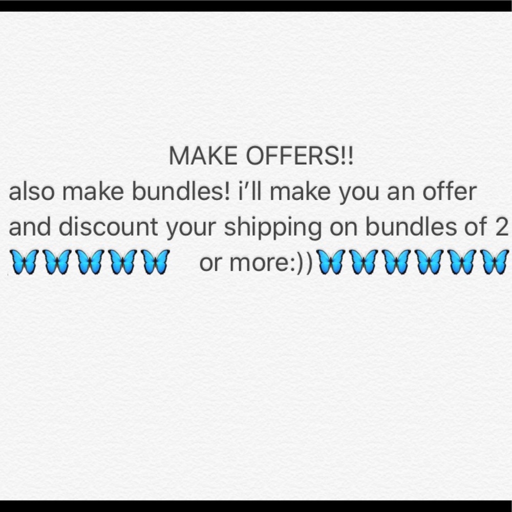 make offers!!